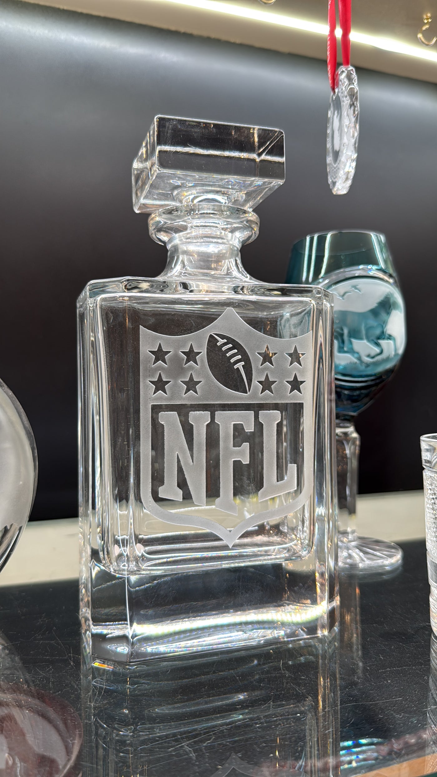 Flask decanter - Engraving