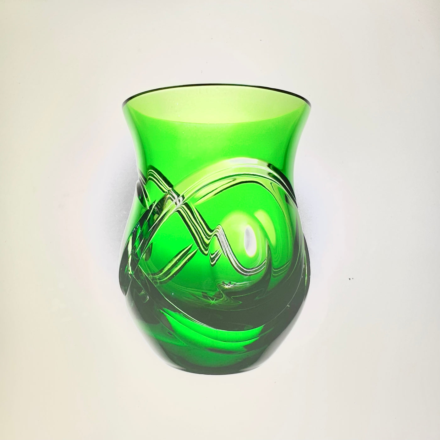 Emerald Green Whiskey Tasting Glass